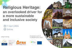 Webinář Religious Heritage, “a driver for a more sustainable and inclusive society”