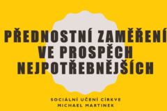 Přednostní zaměření ve prospěch nejpotřebnějších