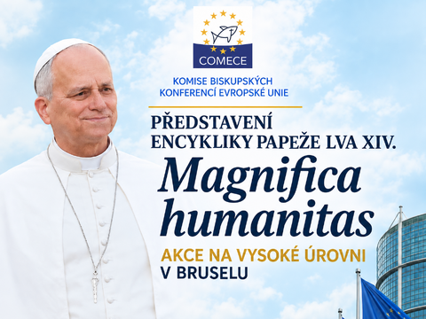 Encyklika papeže Lva XIV. Magnifica humanitas bude představena v Bruselu