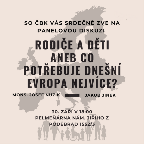Panelová diskuse pro širokou veřejnost 30.9.2025